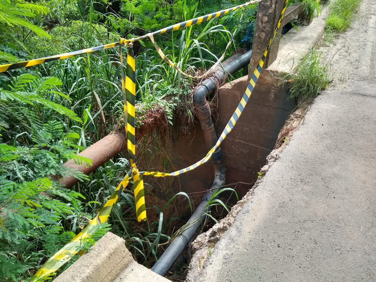 Parlamentar cobra ações urgentes do DER em ponte na SP-135